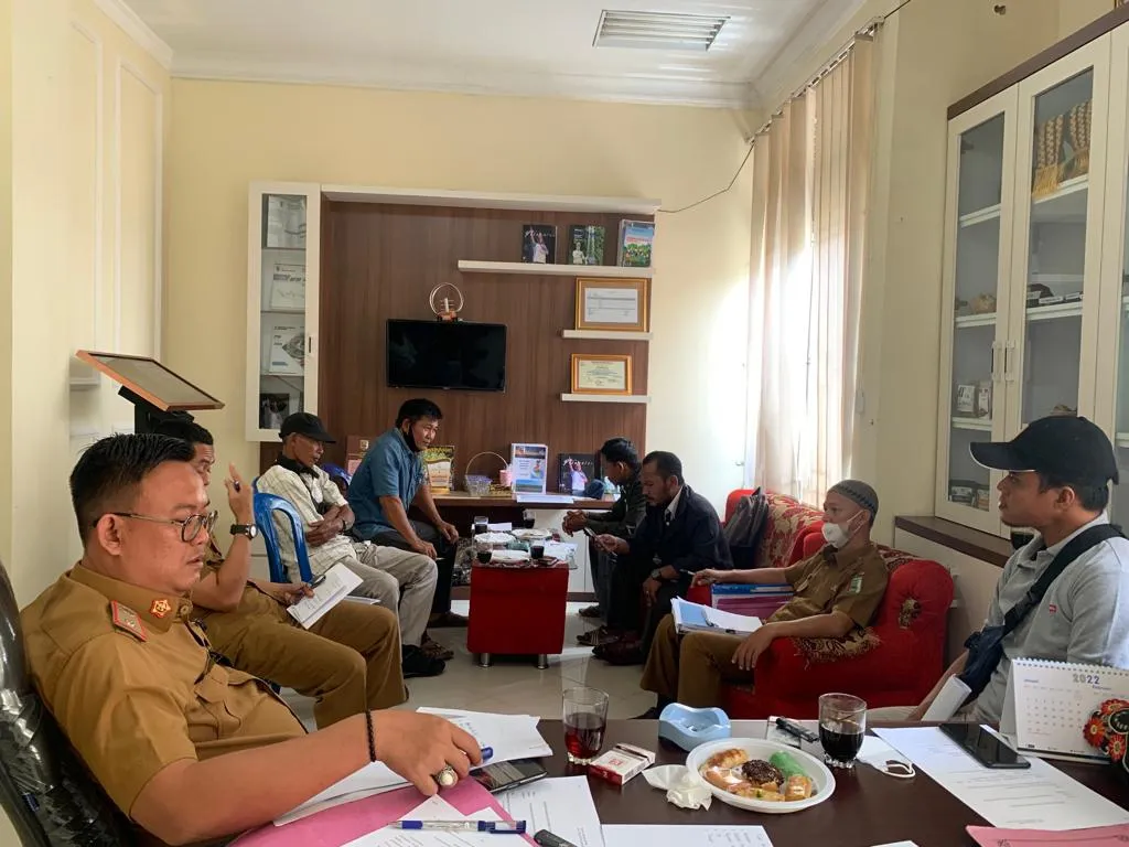 Ketua DPC APRI Datangi Kantor SDA Pesawaran Untuk Konsultasi