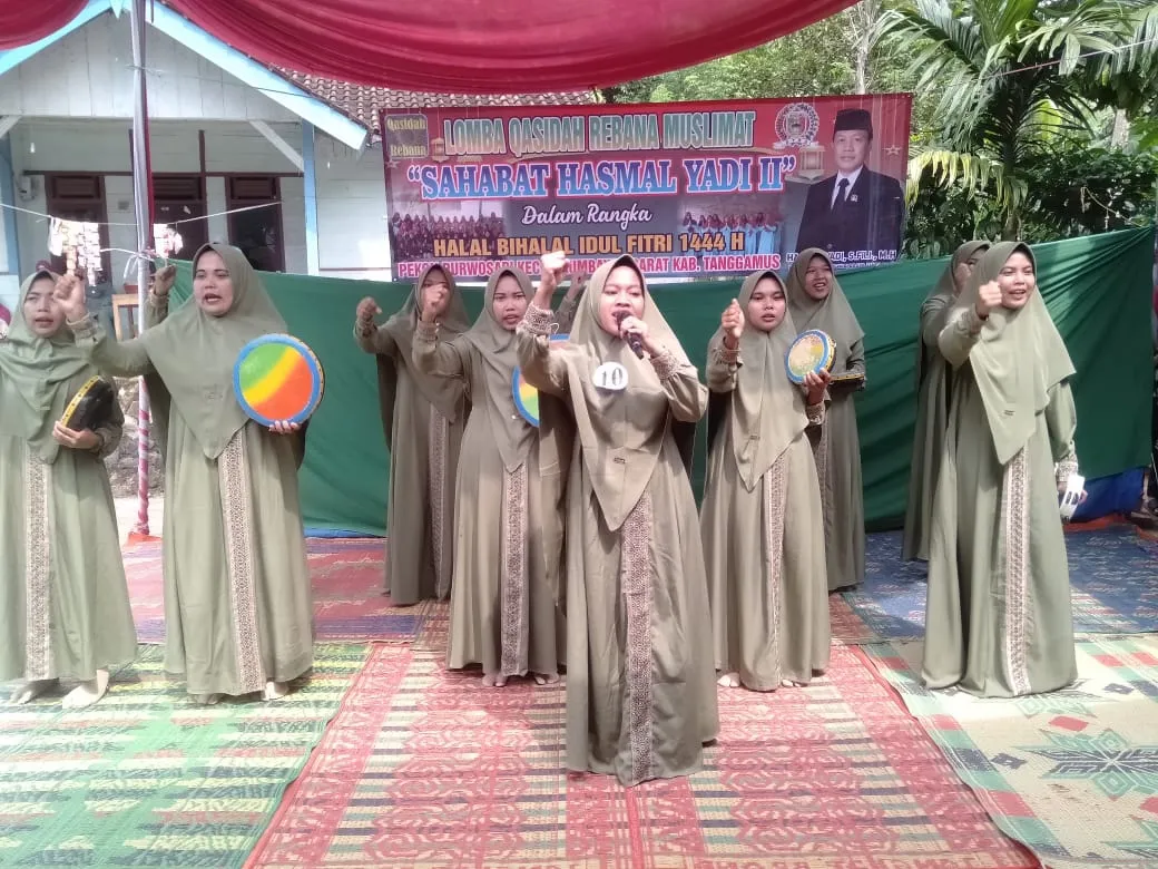 Kecamatan Kelumbayan Barat Gelar Acara Lomba  Qasidah