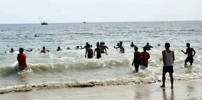 Dinas Pariwisata Dan Kebudayaan (Disparbud) Kabupaten Lampung Selatan Menggelar Pelatihan Penjaga Pantai