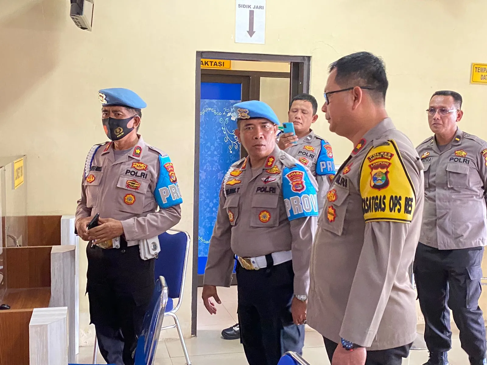 Bidpropam Polda Lampung Lakukan Mitigasi Pelanggaran Disiplin di Polres Lampung Timur