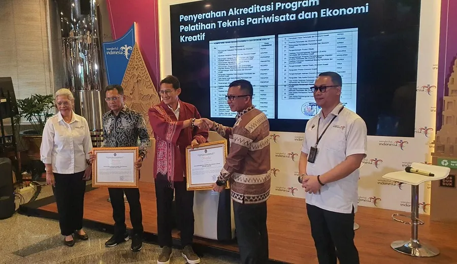 Provinsi Lampung Raih Sertifikat Akreditasi A untuk Program Pelatihan Teknis Pariwisata dan Ekonomi Kreatif