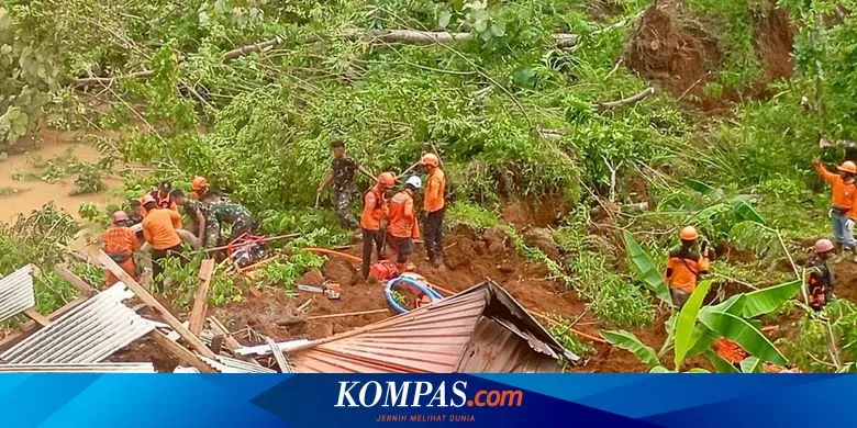 Longsor Cibeunying Cilacap, Alat Berat Ditambah Percepat Evakuasi 14 Korban Hilang